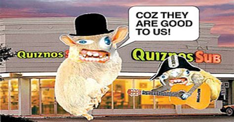 Quiznos mascot branding video